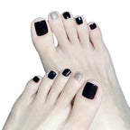 【Press-on Nail]】【Short】 Natural Toe Nails