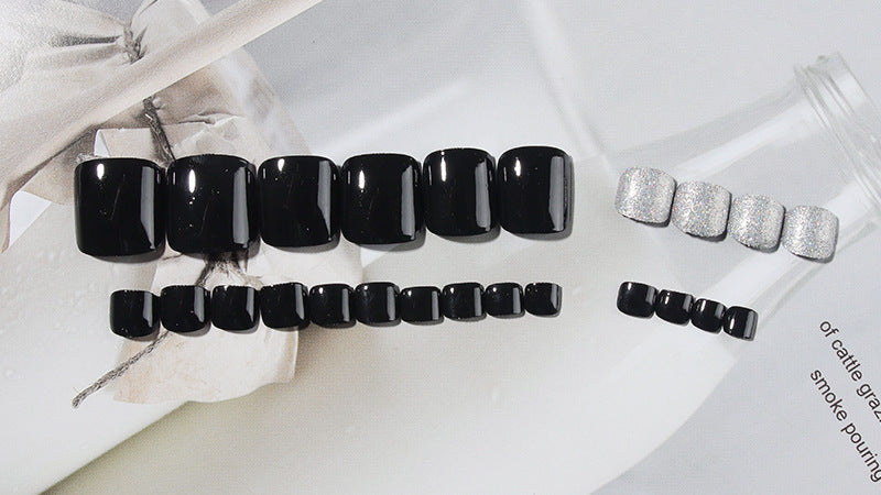 【Press-on Nail]】【Short】 Natural Toe Nails