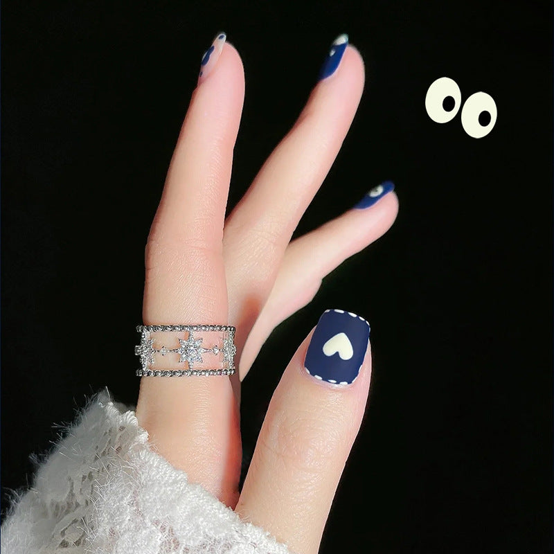 【Press-on Nail】Cute flower