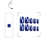 【Press-on Nail】Solid Blue