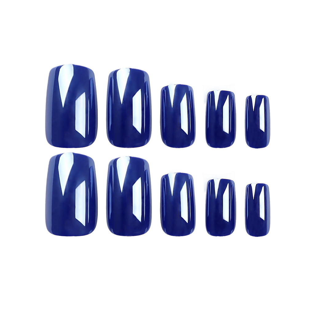 【Press-on Nail】Solid Blue