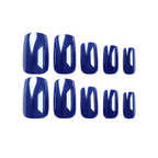 【Press-on Nail】Solid Blue