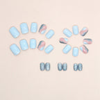 【Press-on Nail】 Sky Blue